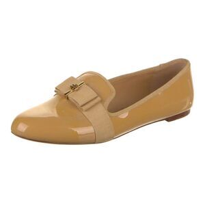 Tory Burch Trudy Smoking Slipper Tan 6.5